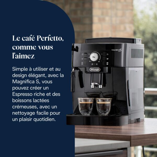 71QznYM9ueL._AC_SL1499_ (1) De’Longhi Magnifica S – Machine à Café Automatique Espresso & Cappuccino 1450W