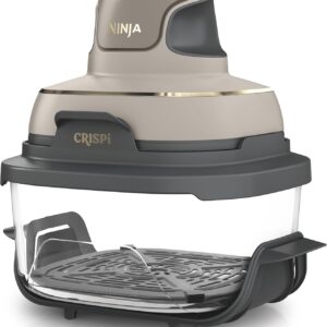 Ninja CRISPi – Friteuse Sans Huile Portable 4‑en‑1 en Verre – Power Pod 1700 W Ninja marque américaine air fryer Ninja Ninja CRISPi – Friteuse Sans Huile Portable 4‑en‑1 en Verre – Power Pod 1700 W