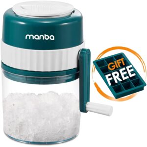 MANBA – Machine à glace pilée & granité | Broyeur manuel portable sans BPA 🍨 Machines à glace italienne, sorbetières & moules à glaces appareil boissons glacees MANBA – Machine à glace pilée & granité | Broyeur manuel portable sans BPA