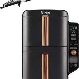 Ninja Double Stack XL Air Fryer – 9,5 L | Friteuse verticale 2 tiroirs, 6 fonctions, cuisson rapide & compacte Ninja marque américaine air fryer 9.5l Ninja Double Stack XL Air Fryer – 9,5 L | Friteuse verticale 2 tiroirs, 6 fonctions, cuisson rapide & compacte