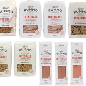 Rummo Integrale – Pack 12 × 500 g | Pâtes complètes italiennes – 6 variétés Lenta Lavorazione Épicerie Italienne lenta lavorazione Rummo Integrale – Pack 12 × 500 g | Pâtes complètes italiennes – 6 variétés Lenta Lavorazione