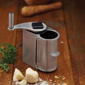 KitchenCraft – Râpe à parmesan rotative inox | Parmesan rebelle maîtrisé | World of Flavours KitchenCraft kitchenCraft world of flavours KitchenCraft – Râpe à parmesan rotative inox | Parmesan rebelle maîtrisé | World of Flavours