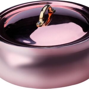 Pentole Agnelli ALCU108C28 – Casserole Cuivre Étamé Ø 28 cm avec Couvercle Laiton, Luxe & Cuisson Italienne Parfaite Agnelli Agnelli ALCU108C28 Pentole Agnelli ALCU108C28 – Casserole Cuivre Étamé Ø 28 cm avec Couvercle Laiton, Luxe & Cuisson Italienne Parfaite