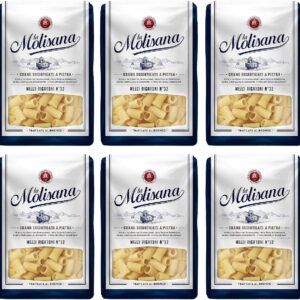 La Molisana Mezze Maniche Rigate n°32 – Lot 6 × 500 g | Pâtes italiennes premium Épicerie Italienne la molisana n32 La Molisana Mezze Maniche Rigate n°32 – Lot 6 × 500 g | Pâtes italiennes premium