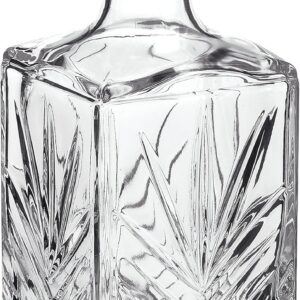 Bormioli Rocco Selecta – Carafe à whisky 1 L | Verre taillé | Bouchon inclus | Made in Italy marque Bormioli Rocco bormioli rocco selecta 1000 ml Bormioli Rocco Selecta – Carafe à whisky 1 L | Verre taillé | Bouchon inclus | Made in Italy