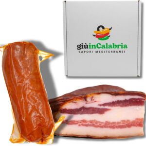 61rtTLmyNOL._AC_SL1080_ Box Calabraise Artisanale sapori mediterranei : Guanciale (400g) & Nduja de Spilinga (250g)