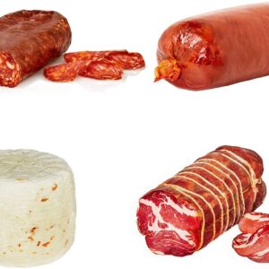 71IbdxCxc1L._AC_SL1400_ Le Coffret Royal de Calabre Salumi Pasini® : 3,3 kg de Charcuteries et Fromage Piquants d'Exception