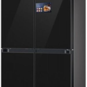 Samsung Bespoke RM90F67CECEF Refrigerateur French Door 654L AI Home Clean Deep Charcoal