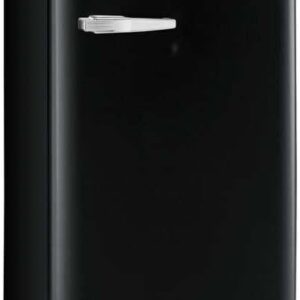Réfrigérateur Années 50 Smeg FAB28 Noir Brillant 248L | Esprit Mezzogiorno