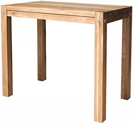 41gI9aKL6UL._AC_ Table Haute Chêne Massif Lodge 120cm Meuble House | Esprit Mezzogiorno