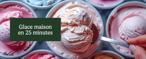 Sorbetière Cuisinart Solo Scoops ICEM10 - Machine à Glace Compacte 475ml