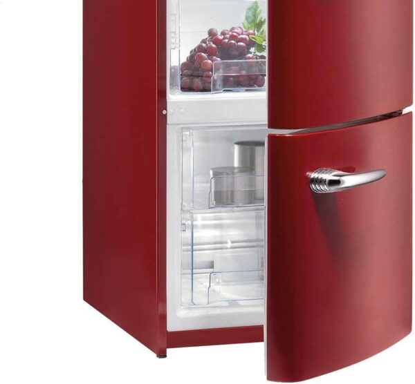 51159emoXwL._AC_SL1200_ Gorenje RK 60319 Refrigerateur Congelateur Retro Bordeaux Classe A++