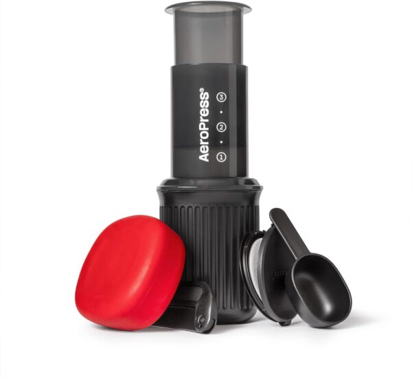AeroPress Go Cafetière Portable de Voyage 237ml avec Mug Inclus