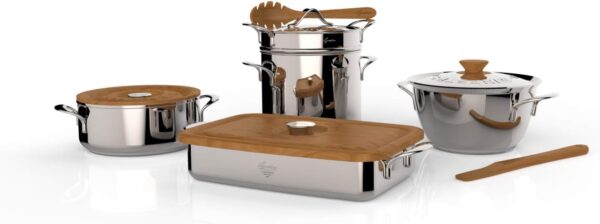 518jaAUnQLL._AC_SL1500_ Cuiseur à Risotto Lagostina 24 cm – Linea Patrimonio Inox LagoFusion