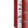 51FtU0uXy6L._AC_SL1200_ Gorenje RK 60319 Refrigerateur Congelateur Retro Bordeaux Classe A++