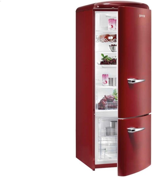 51FtU0uXy6L._AC_SL1200_ Gorenje RK 60319 Refrigerateur Congelateur Retro Bordeaux Classe A++