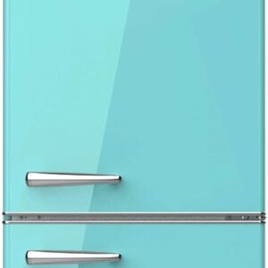 Cecotec Refrigerateur Combine Retro 300L Bolero CoolMarket Origin 300 Vert E