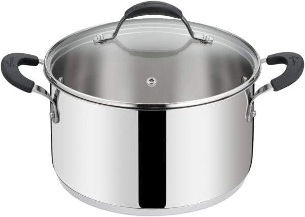51XIHENPyDL._AC_SL1000_ Casserole Inox Lagostina Tempra Acier Ø 26cm + Couvercle | Induction
