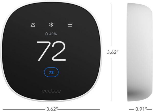Nouveau Thermostat Intelligent ecobee Essential Programmable Wi-Fi