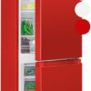 Bomann KG 320 Réfrigérateur Congélateur Rouge 175L 230V