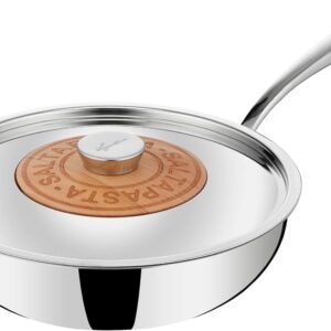 51kRkvHqCZS._AC_SL1500_ Wok Saltapasta Lagostina Emozione Ø 26cm | Sauteuse Inox 18/10 & Cerisier