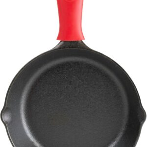 610MeD15lML._AC_SL1500_ Poêle en Fonte Naturelle Lodge 20cm avec Poignée Silicone Rouge | Esprit Mezzogiorno