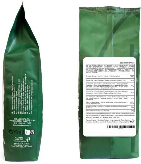 612GoC6M4eL._AC_SL1080_ Agar Agar Poudre 500g SaporePuro | Gélifiant Végétal & Sans Gluten