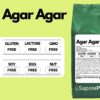 61444rUqjlL._AC_SL1080_ Agar Agar Poudre 500g SaporePuro | Gélifiant Végétal & Sans Gluten