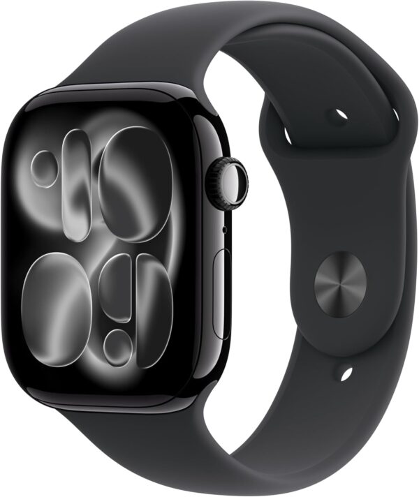 618n0F9QXeL._AC_SL1500_ Apple Watch Series 11 GPS 46mm Obsidienne Bracelet Sport Noir
