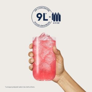 619qGtEWQlL._AC_SL1500_ Lot de 6 Concentrés SodaStream Grenadine Sans Sucres 440ml - 54L