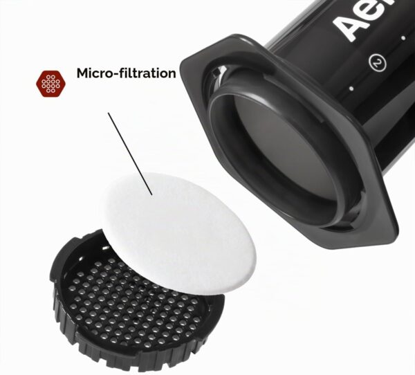 61A3pejcbLL._AC_SL1500_ AeroPress Original XL Cafetière Manuelle 600ml avec Carafe Tritan