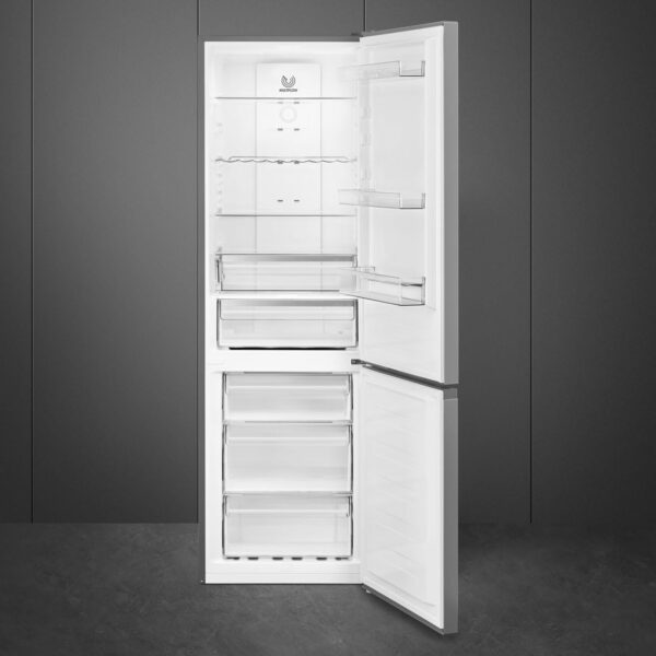 Réfrigérateur Combiné Smeg Universale RC18XDNE Silver 300L | Esprit Mezzogiorno