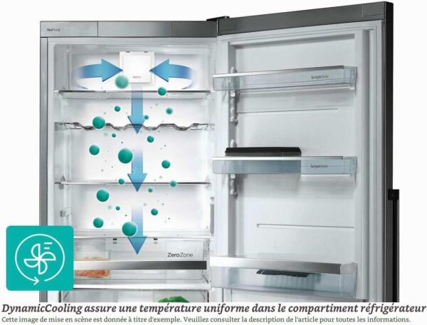 61J0XQr3cuL._AC_SL1200_ Gorenje RK 60319 Refrigerateur Congelateur Retro Bordeaux Classe A++
