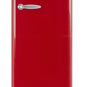 Schneider SCCL222V RE Refrigerateur Une Porte 229L Vintage Rouge Classe E