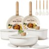61KfQj1dh2L._AC_SL1500_ Batterie Cuisine 17 Pcs Carote Amovible Blanc Crème | Esprit Mezzogiorno