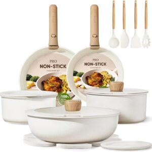 61KfQj1dh2L._AC_SL1500_ Batterie Cuisine 17 Pcs Carote Amovible Blanc Crème | Esprit Mezzogiorno