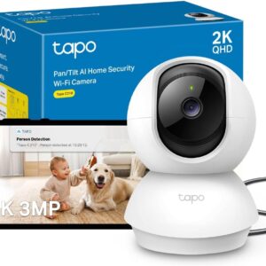 Caméra Surveillance WiFi Intérieure 360° Tapo C210 2K 3MP Bébé & Animaux -45% | Esprit Mezzogiorno