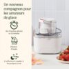 Sorbetière Cuisinart Solo Scoops ICEM10 - Machine à Glace Compacte 475ml
