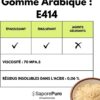 61XdbSGMniL._AC_SL1080_ Gomme Arabique en Poudre SaporePuro 1 kg | Épaississant Acacia Pur