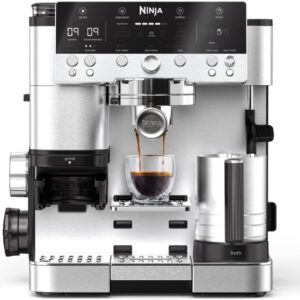 61XrgBDkS6L._AC_SL1400_ NINJA Luxe Premier ES601EU Machine a Cafe a Grain Barista 3 en 1