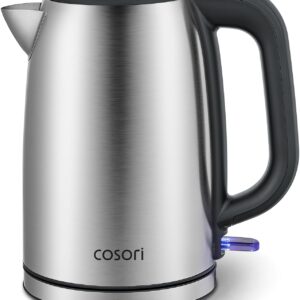 Bouilloire Électrique COSORI Inox 1,7L 2200W - Sans Plastique avec L'Eau