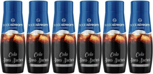61ZDPkWxnRL._AC_SL1080_ Concentré SodaStream Cola Sans Sucres 440ml - Préparez 9L de Boisson