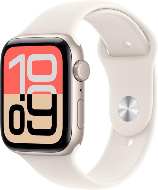 61cWVVLqboL._AC_SL1500_ Apple Watch SE 3 GPS 44mm Lumiere Stellaire Montre Connectee