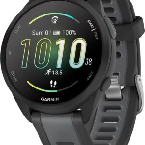 Garmin Forerunner 165 Montre GPS Running AMOLED Noir 43mm