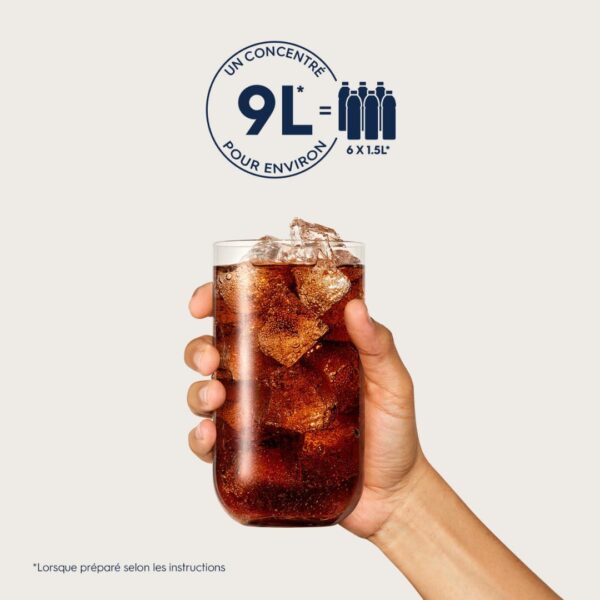 61jAuekHWvL._AC_SL1080_ Concentré SodaStream Cola Sans Sucres 440ml - Préparez 9L de Boisson