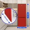 Bomann KG 320 Réfrigérateur Congélateur Rouge 175L 230V