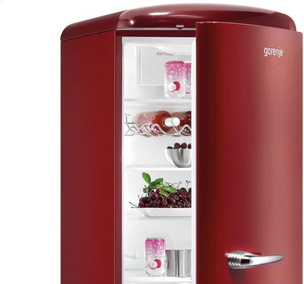 61lKYVThk2L._AC_SL1200_ Gorenje RK 60319 Refrigerateur Congelateur Retro Bordeaux Classe A++