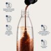 61mTEknsq6L._AC_SL1080_ Concentré SodaStream Cola Sans Sucres 440ml - Préparez 9L de Boisson