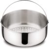 61rPN80DOGL._AC_SL1500_ Panier Vapeur Lagostina Inox 18 cm – L'Accessoire Indispensable Autocuiseur 5L