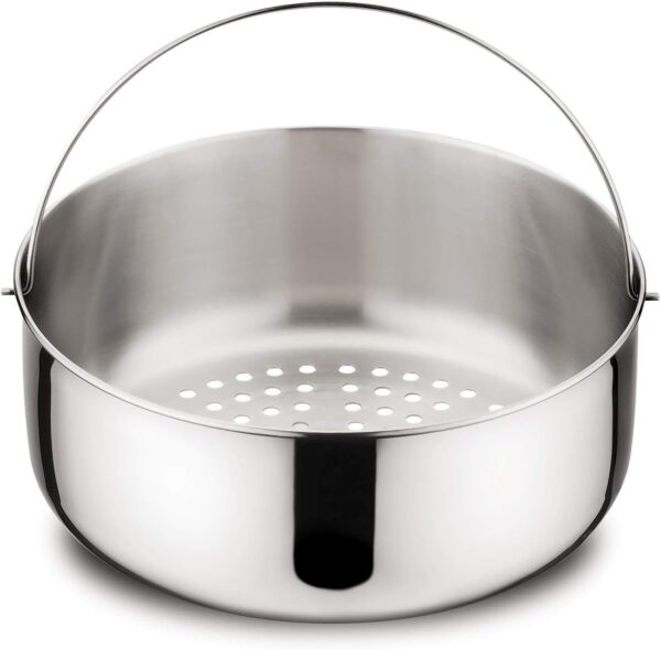 61rPN80DOGL._AC_SL1500_ Panier Vapeur Lagostina Inox 18 cm – L'Accessoire Indispensable Autocuiseur 5L